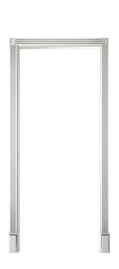 Марокко ДО | Белая эмаль патина серебро