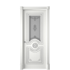 Монако ДО | Белая эмаль патина серебро