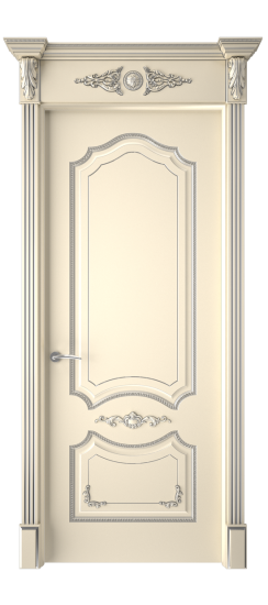 Сарагоса ДГ | Слоновая кость патина серебро