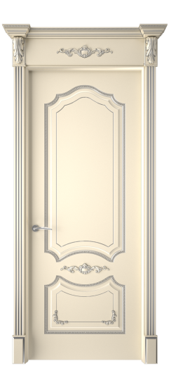 Сарагоса ДГ | Слоновая кость патина серебро