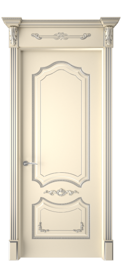 Сарагоса ДГ | Слоновая кость патина серебро