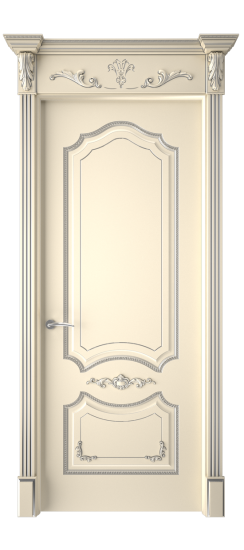 Сарагоса ДГ | Слоновая кость патина серебро