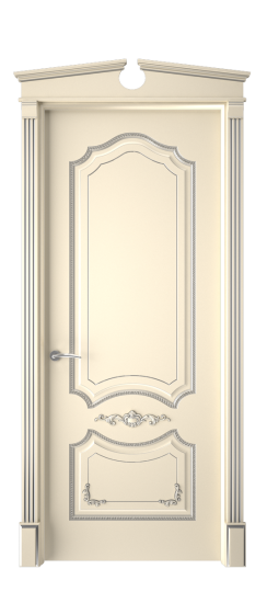 Сарагоса ДГ | Слоновая кость патина серебро