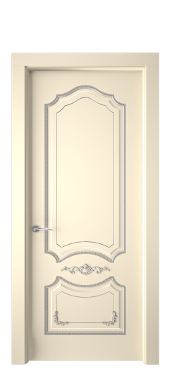 Сарагоса ДГ | Слоновая кость патина серебро