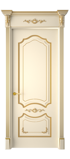 Сарагоса ДГ | Слоновая кость патина золото