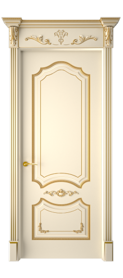 Сарагоса ДГ | Слоновая кость патина золото