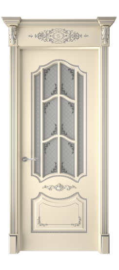 Сарагоса ДО | Слоновая кость патина серебро