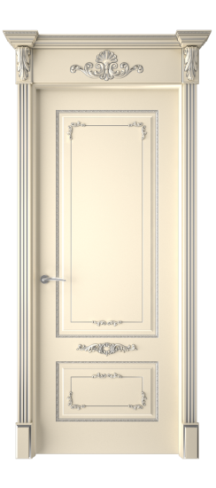 Троя ДГ | Слоновая кость патина серебро