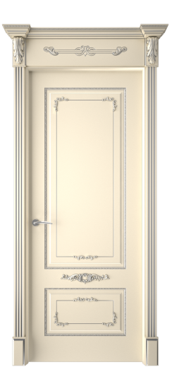 Троя ДГ | Слоновая кость патина серебро