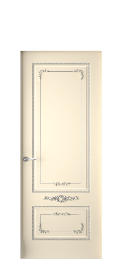 Троя ДГ | Слоновая кость патина серебро