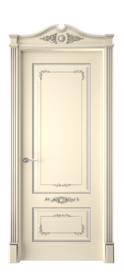 Троя ДГ | Слоновая кость патина серебро