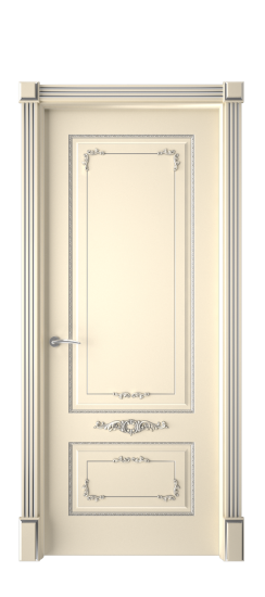 Троя ДГ | Слоновая кость патина серебро