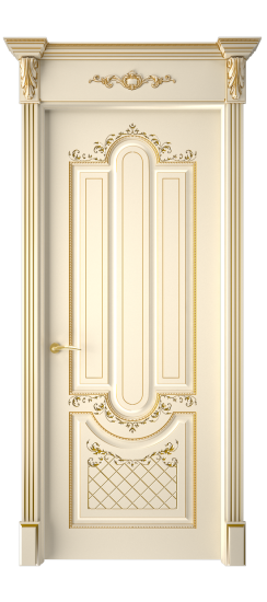 Александрия ДГ | Слоновая кость патина золото