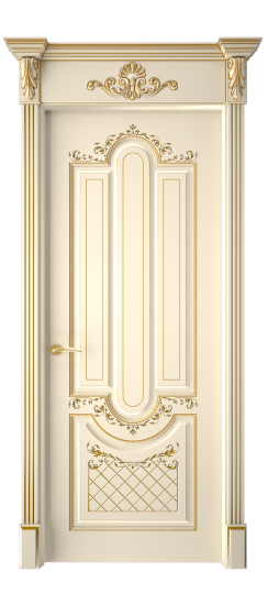 Александрия ДГ | Слоновая кость патина золото