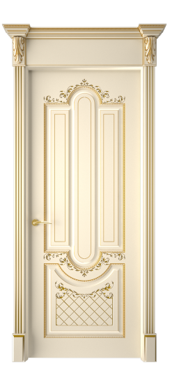 Александрия ДГ | Слоновая кость патина золото