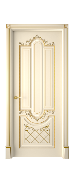 Александрия ДГ | Слоновая кость патина золото