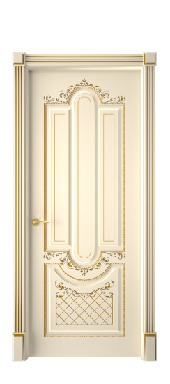 Александрия ДГ | Слоновая кость патина золото