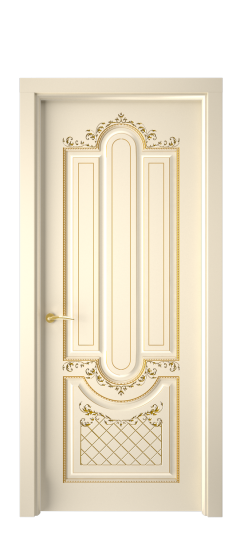 Александрия ДГ | Слоновая кость патина золото