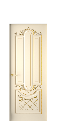 Александрия ДГ | Слоновая кость патина золото