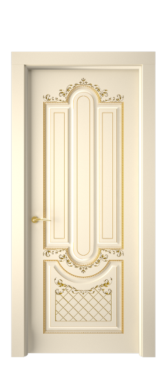 Александрия ДГ | Слоновая кость патина золото