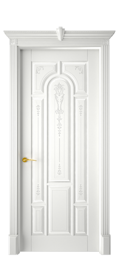 Готика 2/1 ДГ | Белая эмаль