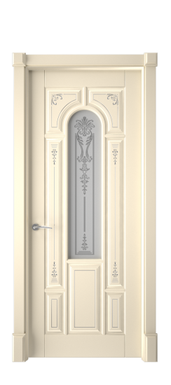 Готика 2/1 ДО | Слоновая кость патина серебро