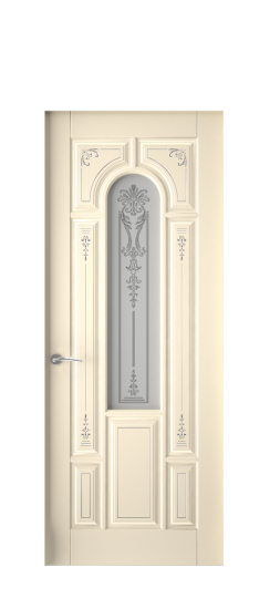 Готика 2/1 ДО | Слоновая кость патина серебро