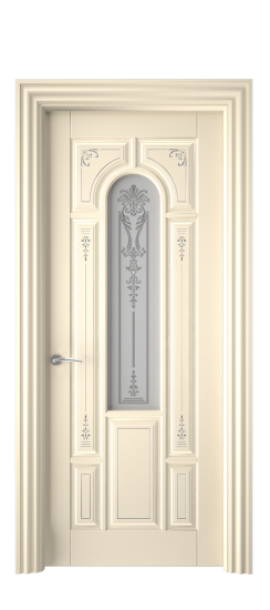 Готика 2/1 ДО | Слоновая кость патина серебро