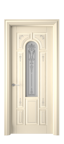 Готика 2/1 ДО | Слоновая кость патина серебро