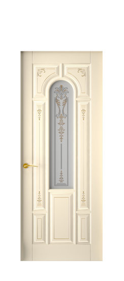 Готика 2/1 ДО | Слоновая кость патина золото