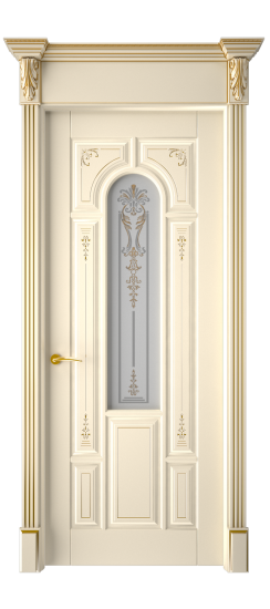 Готика 2/1 ДО | Слоновая кость патина золото