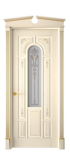 Готика 2/1 ДО | Слоновая кость патина золото