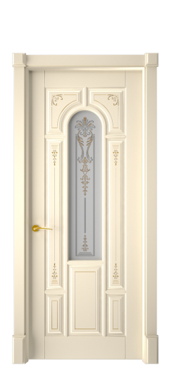 Готика 2/1 ДО | Слоновая кость патина золото