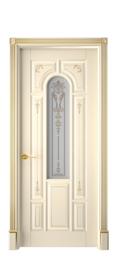 Готика 2/1 ДО | Слоновая кость патина золото