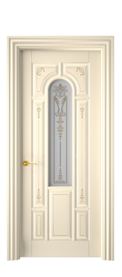 Готика 2/1 ДО | Слоновая кость патина золото