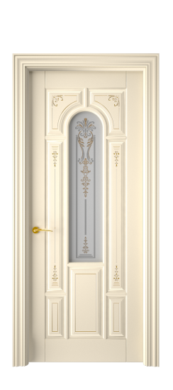 Готика 2/1 ДО | Слоновая кость патина золото