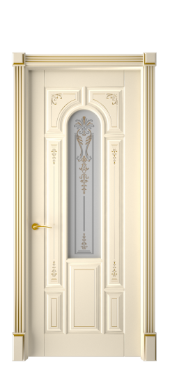 Готика 2/1 ДО | Слоновая кость патина золото