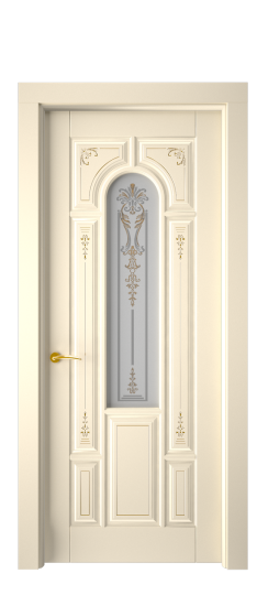 Готика 2/1 ДО | Слоновая кость патина золото