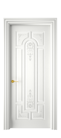 Готика 2/2 ДГ | Белая эмаль