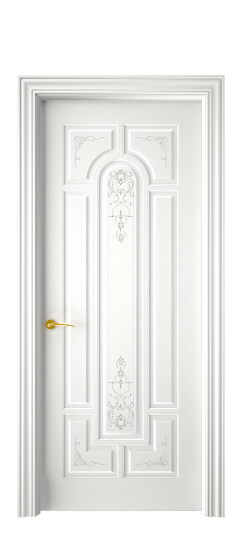 Готика 2/2 ДГ | Белая эмаль