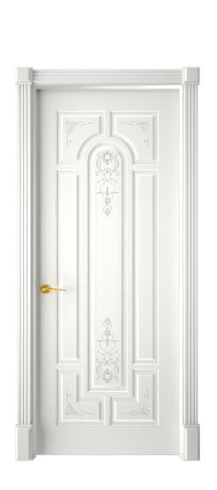 Готика 2/2 ДГ | Белая эмаль