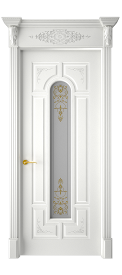 Готика 2/2 ДО | Белая эмаль