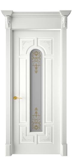 Готика 2/2 ДО | Белая эмаль