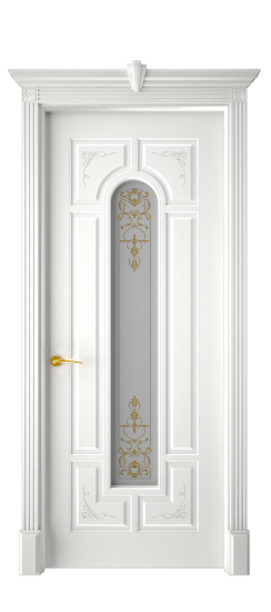 Готика 2/2 ДО | Белая эмаль