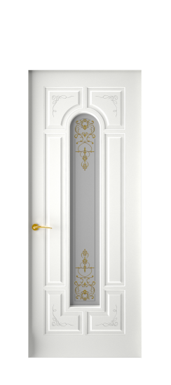 Готика 2/2 ДО | Белая эмаль