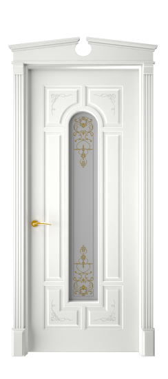 Готика 2/2 ДО | Белая эмаль