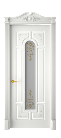 Готика 2/2 ДО | Белая эмаль