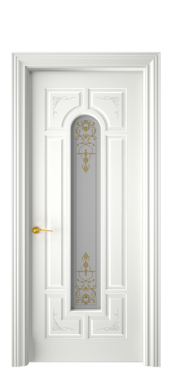 Готика 2/2 ДО | Белая эмаль