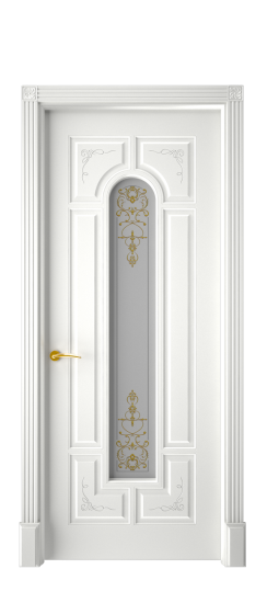 Готика 2/2 ДО | Белая эмаль