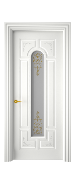 Готика 2/2 ДО | Белая эмаль